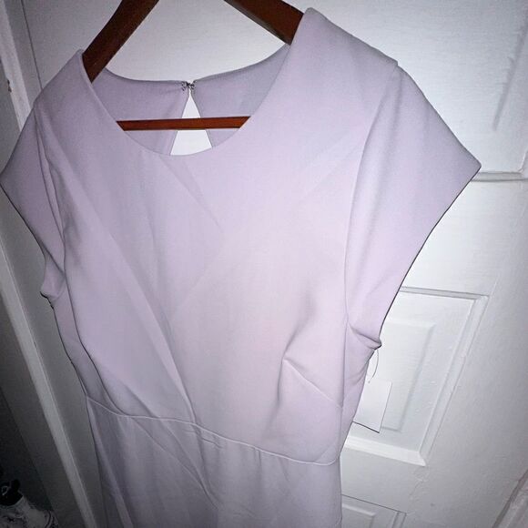 Threads | NWT Cap Sleeve Open Back Trumpet Gown w/ Front Slit Size 18 - Picture 11 of 11